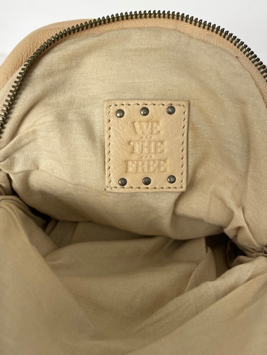 FREE PEOPLE LEATHER CONVERT. SLING BACKPACK NWT main image 7